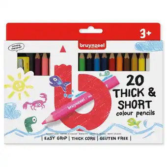 Top1Toys Kleurpotloden Bruynzeel Kortjakjes 20 stuks aanbieding