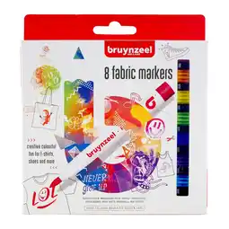 Top1Toys Textiel Stiften 8 Stuks aanbieding