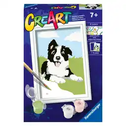 Top1Toys Ravensburger Creart schilderen op nummer border collie aanbieding