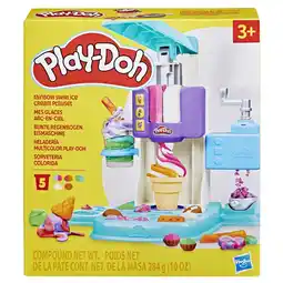 Top1Toys Play-Doh Regenboog IJsmaker playset aanbieding