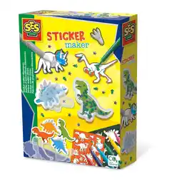 Top1Toys SES DINO STICKERS MAKEN aanbieding
