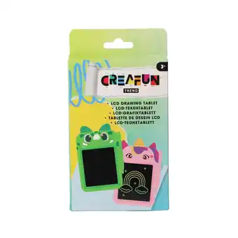 Top1Toys Creafun trend lcd tekenbord fun 15 cm 6 assorti aanbieding