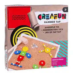 Top1Toys Creafun hamertje tik 74-delig aanbieding