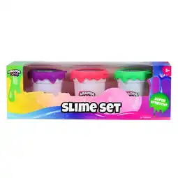 Top1Toys Amazing Cool slime 3 stuks assorti Paars, Groen, Roze aanbieding