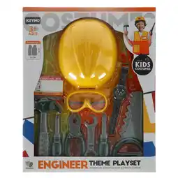Top1Toys Bouw verkleedset met accessoires aanbieding