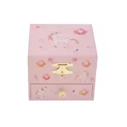 Top1Toys Muziekdoosje Unicorn met lade aanbieding