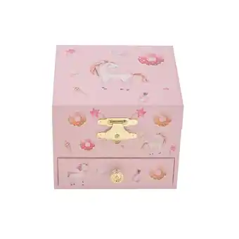 Top1Toys Muziekdoosje Unicorn met lade aanbieding