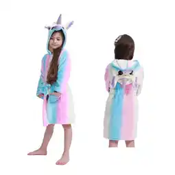 Top1Toys Badjas Unicorn Maat 98-104 aanbieding