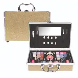 Top1Toys Make up koffer middel goud aanbieding