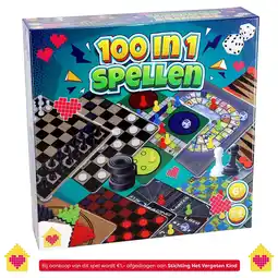 Top1Toys Spellendoos 100 in 1 aanbieding