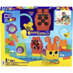 Top1Toys Fisher Price Mega Bloks Move 'N Groove Caterpillar aanbieding