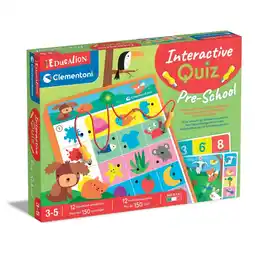 Top1Toys Clementoni Interactieve quiz pre school 3 tot 5 nl aanbieding