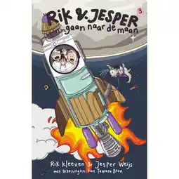Top1Toys Boek Rik En Jesper Gaan Naar De Maan aanbieding