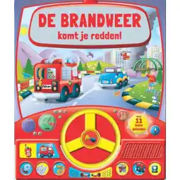Top1Toys Boek Geluiden Boek Brandweer Komt Je Redden aanbieding