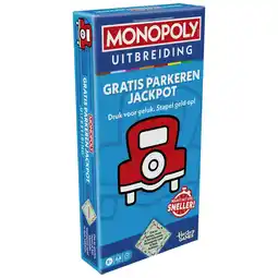 Top1Toys Spel Monopoly uitbreiding free parking jackpot aanbieding