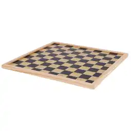 Top1Toys Schaakbord/dambord 40 x 40 cm aanbieding