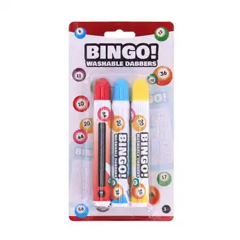 Top1Toys Bingo stiften 3 stuks aanbieding