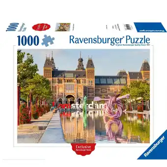 Top1Toys Ravensburger puzzel Amsterdam rijksmuseum 1000 stukjes aanbieding