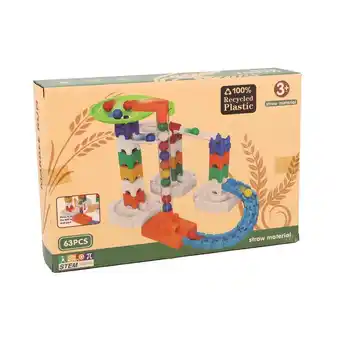 Top1Toys Knikkerbaan 63-delig aanbieding