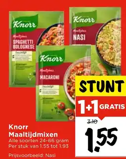 Vomar Voordeelmarkt Knorr Maaltijdmixen aanbieding