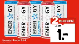 Vomar Voordeelmarkt Slammers Energy Drink aanbieding