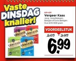 Vomar Voordeelmarkt Vergeer Kaas aanbieding