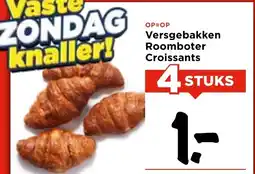 Vomar Voordeelmarkt Versgebakken Roomboter Croissants aanbieding