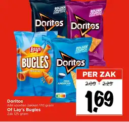 Vomar Voordeelmarkt Doritos Of Lay's Bugles aanbieding