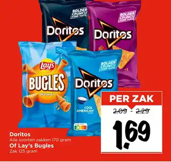 Vomar Voordeelmarkt Doritos Of Lay's Bugles aanbieding