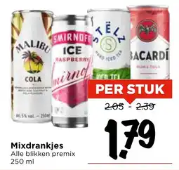 Vomar Voordeelmarkt Mixdrankjes aanbieding