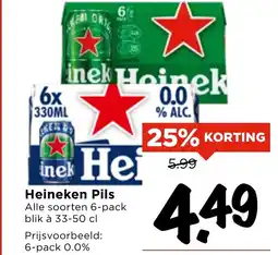 Vomar Voordeelmarkt Heineken Pils aanbieding