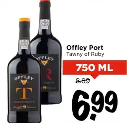 Vomar Voordeelmarkt Offley Port Tawny of Ruby aanbieding