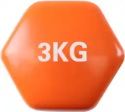 Bol.com FOXFIT- Dumbbell set - 2 x 3KG - Rubber - Oranje aanbieding