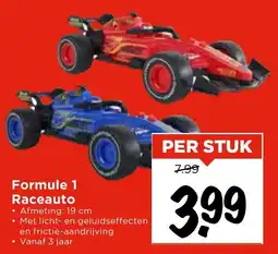 Vomar Voordeelmarkt Formule 1 Raceauto aanbieding