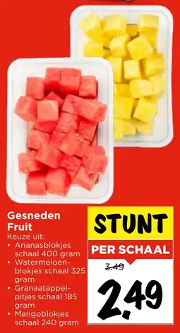 Vomar Voordeelmarkt Gesneden Fruit aanbieding