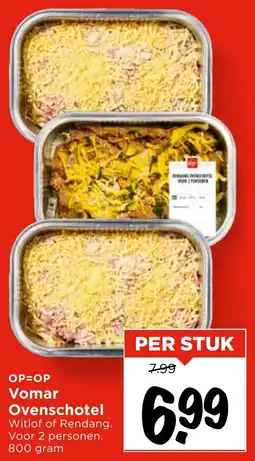 Vomar Voordeelmarkt Vomar Ovenschotel aanbieding