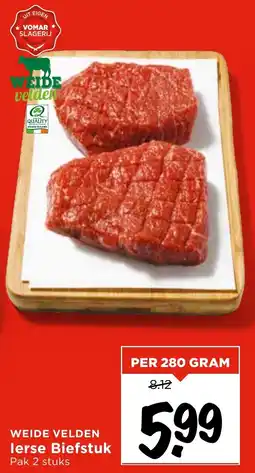 Vomar Voordeelmarkt Weide velden lerse biefstuk aanbieding