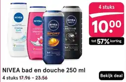 Etos Nivea bad en douche aanbieding