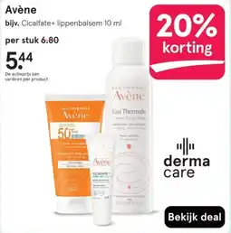 Etos Avène aanbieding