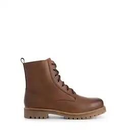 ANWB Travelin' Kvaloya Heren Veterboots Leer Cognac aanbieding