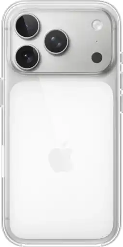 Coolblue Apple iPhone 17 Pro Back Cover met MagSafe Transparant aanbieding