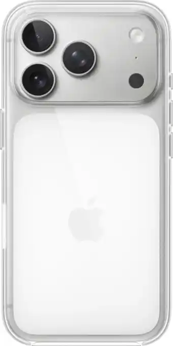 Coolblue Apple iPhone 17 Pro Back Cover met MagSafe Transparant aanbieding