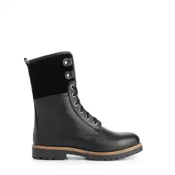 ANWB Travelin' Kongea Dames Veterboots Gevoerd Zwart aanbieding