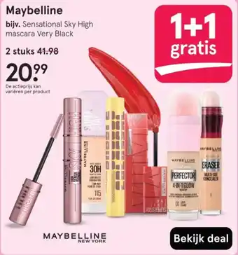 Etos Maybelline aanbieding