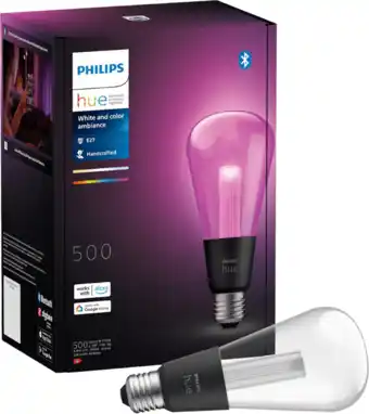 Coolblue Philips Hue Lightguide Edison White and Color E27 aanbieding