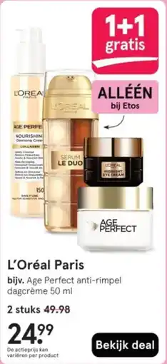 Etos L'Oréal Paris aanbieding