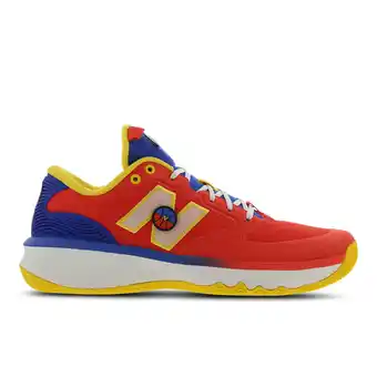 Foot Locker New Balance Hesi Low Sneakers Heren - Rood - Maat 42 - Mesh/Synthetisch aanbieding