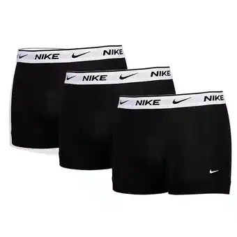 Foot Locker Nike Trunk 3 Pack Ondergoed Unisex - Zwart - Maat 46 - 50 aanbieding