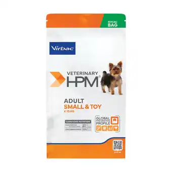 Zooplus Virbac Veterinary HPM Adult Dog Small & Toy - Dubbelpak: 2 x 7 kg aanbieding