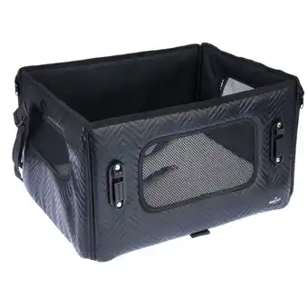 Zooplus Nomad Tales autostoel voor honden, ebbenhout 47.5x38x27.5cm hond aanbieding